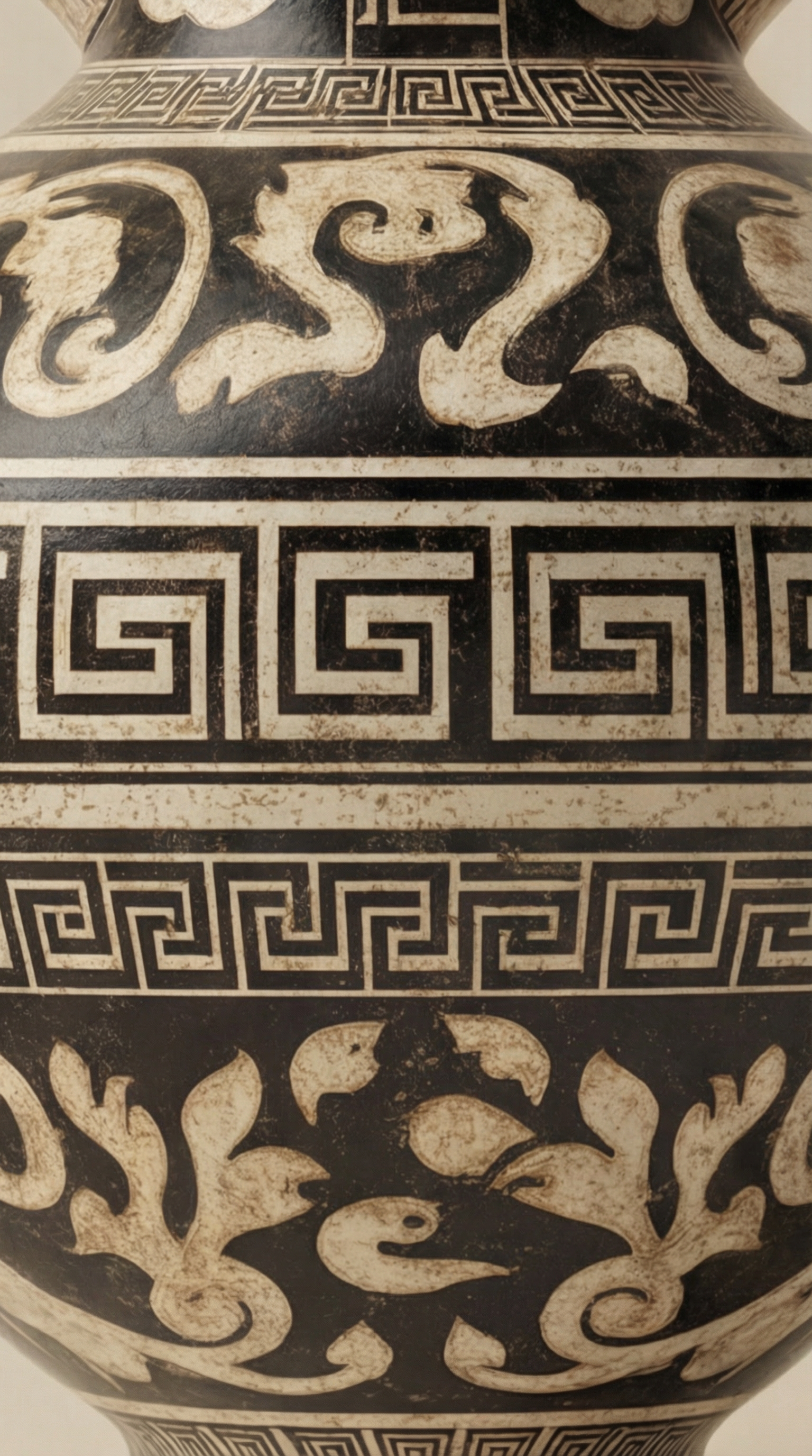 Athena Amphora Vase | Handcrafted Greek Ceramic